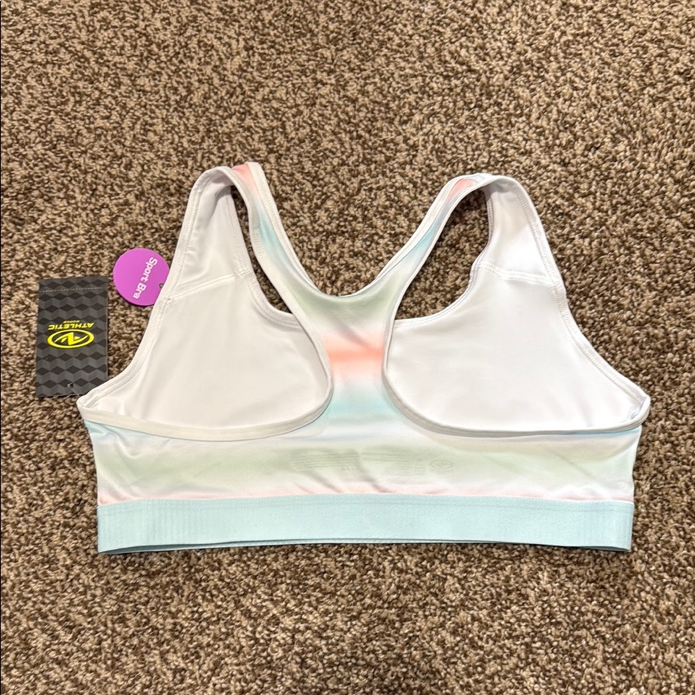 Athletic Works Racerback Sports Bra - Picture 3 of 3